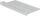 Triton RAB-UP-750-A1 19" Fachboden 1HE, 750mm, 40kg, schwarz