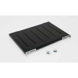 Triton RAB-UP-550-H4 19" Schwerlast-Fachboden, 1HE, 550mm, 150kg, schwarz