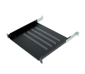 Triton RAB-UP-750-A4 19" Fachboden 1HE, 750mm, 80kg, schwarz