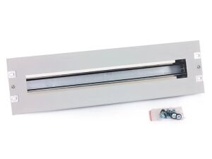 Triton RAB-JL-X01-A1 19" Schutzschalterleiste 3HE, mit Hutschiene, schwarz