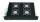 Triton RAB-CH-X02-A1 19" Belüftungseinheit 2HE, schwarz