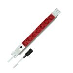 Kopp Steckdosenleiste 7-fach, Alu, 19" mit USV...