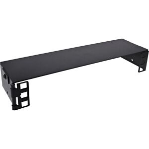 InLine 10" Mini Rack zur Wandmontage, 1HE, 7,6cm Tiefe, schwarz