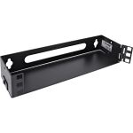 InLine 10" Mini Rack zur Wandmontage, 1HE, 7,6cm Tiefe, schwarz