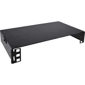 InLine 10" Mini Rack zur Wandmontage, 1HE, 15,2cm Tiefe, schwarz