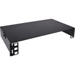 InLine 10" Mini Rack zur Wandmontage, 1HE, 15,2cm Tiefe, schwarz