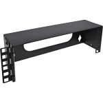 InLine 10" Mini Rack zur Wandmontage, 2HE, 7,6cm Tiefe, schwarz