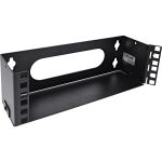 InLine 10" Mini Rack zur Wandmontage, 2HE, 7,6cm Tiefe, schwarz