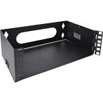 InLine 10" Mini Rack zur Wandmontage, 2HE, 15,2cm Tiefe, schwarz