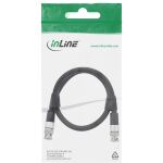 InLine BNC Videokabel, 12G-SDI, 4K60Hz, 75 Ohm, 0,5m