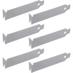 InLine Slotblenden-Set, PCI Low-Profile, Aluminium, 6 Stück