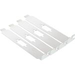 InLine Slotblech, zur Befestigung von 9pol Sub D Stecker oder Buchse, 4er Pack