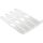 InLine Slotblech, zur Befestigung von 9pol Sub D Stecker oder Buchse, 4er Pack