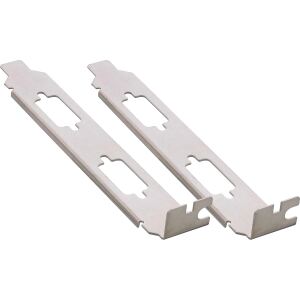 InLine Slotblech für 2x Sub-D 9pol, beidseitig nutzbar, 2er Pack