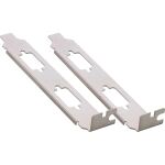 InLine Slotblech für 2x Sub-D 9pol, beidseitig nutzbar, 2er Pack