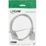 InLine Serielle Verlängerung, 9pol Stecker/Buchse, vergossen, 1:1 belegt, 5m