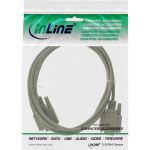 InLine Serielle Verlängerung, 9pol Stecker/Buchse, vergossen, 1:1 belegt, 7m