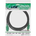 InLine PS/2 Verlängerung, Stecker / Buchse, PC99, grüne Stecker, PREMIUM, 3m