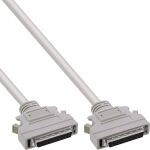 InLine SCSI II Kabel, 50pol Mini Sub-D Stecker / Stecker, 1m