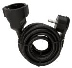 Kopp Verlängerung, Schutzkontakt-Flachstecker und...