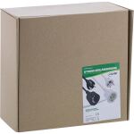 InLine Schutzkontakt-Verlängerungskabel, CEE 7/7, H05VV-F3G1,5, schwarz, 10m