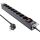 InLine 19" Steckdosenleiste, 8-fach Schutzkontakt, mit Schalter, 2m, schwarz
