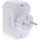 InLine Steckdosenadapter, Schutzkontakt-Stecker auf 4x Eurobuchse