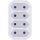 InLine Steckdosenadapter, Schutzkontakt-Stecker auf 4x Eurobuchse