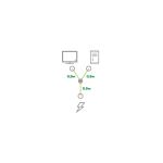 InLine Netz-Y-Kabel, Kaltgeräte, 1x IEC-C14 auf 2x IEC-C13, 1,8m