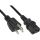 InLine Netzkabel, Netzstecker USA auf Kaltgerätestecker C13, 1m