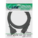 InLine Netzkabel, Netzstecker Schweiz SEV 1011 auf IEC-C13, schwarz, 3 m