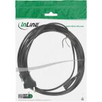 InLine Netzkabel, Netzstecker auf Euro 8 C7 Stecker, 3m