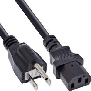InLine Netzkabel, Netzstecker Japan auf Kaltgerätestecker C13, 5m