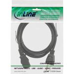 InLine Netzkabel, Netzstecker USA auf Kaltgerätestecker C13, 5m