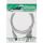 InLine Netzkabel für Notebook, 3pol Kupplung C5, grau, 1,8m