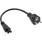 InLine Netzkabel für Notebook, 3pol C5 Kupplung, schwarz, 5m