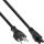 InLine Netzkabel für Notebook, Schweiz, 3pol Kupplung, 2m