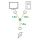 InLine Netz-Y-Kabel, Kaltgeräte, 1x IEC-C14 auf 2x IEC-C13, 3m