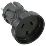 InLine Reiseadapter, Australien Buchse auf Schutzkontakt Stecker