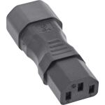 InLine Netzadapter IEC 60320 C14 / C13, 3pol Kaltgeräte