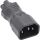 InLine Netzadapter IEC 60320 C14 / C5, 3pol Kaltgeräte / Notebook