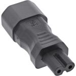 InLine Netzadapter IEC 60320 C14 / C7, 3pol Kaltgeräte zu 2pol