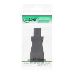 InLine Netzadapter IEC 60320 C14 / C7, 3pol Kaltgeräte zu 2pol
