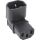 InLine Netzadapter IEC 60320 C14 / C13, oben/unten gewinkelt, 3pol Kaltgeräte