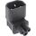 InLine Netzadapter IEC 60320 C14 / C5, oben/unten gewinkelt, 3pol Kaltgeräte