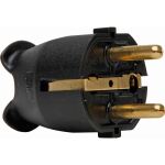 Kopp Kunststoff-Schutzkontakt-Stecker, für...