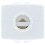 Kopp Schutzkontakt-Stecker, einteiliges Gehäuse, bis 3x1,5mm², 16A, 250V~, IP20