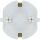 Kopp Schutzkontakt-Stecker, einteiliges Gehäuse, bis 3x1,5mm², 16A, 250V~, IP20