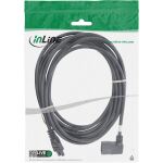 InLine Netzkabel, C14 Kupplung gewinkelt auf C5 Stecker, schwarz, 2m