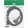InLine Netz Adapter Kabel, Kaltgeräte C14 gew. auf Schutzkontakt Buchse, 2m